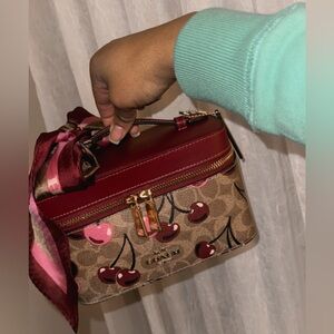 New coach cosmetic case